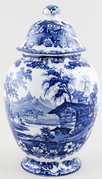 Vase lidded c1900